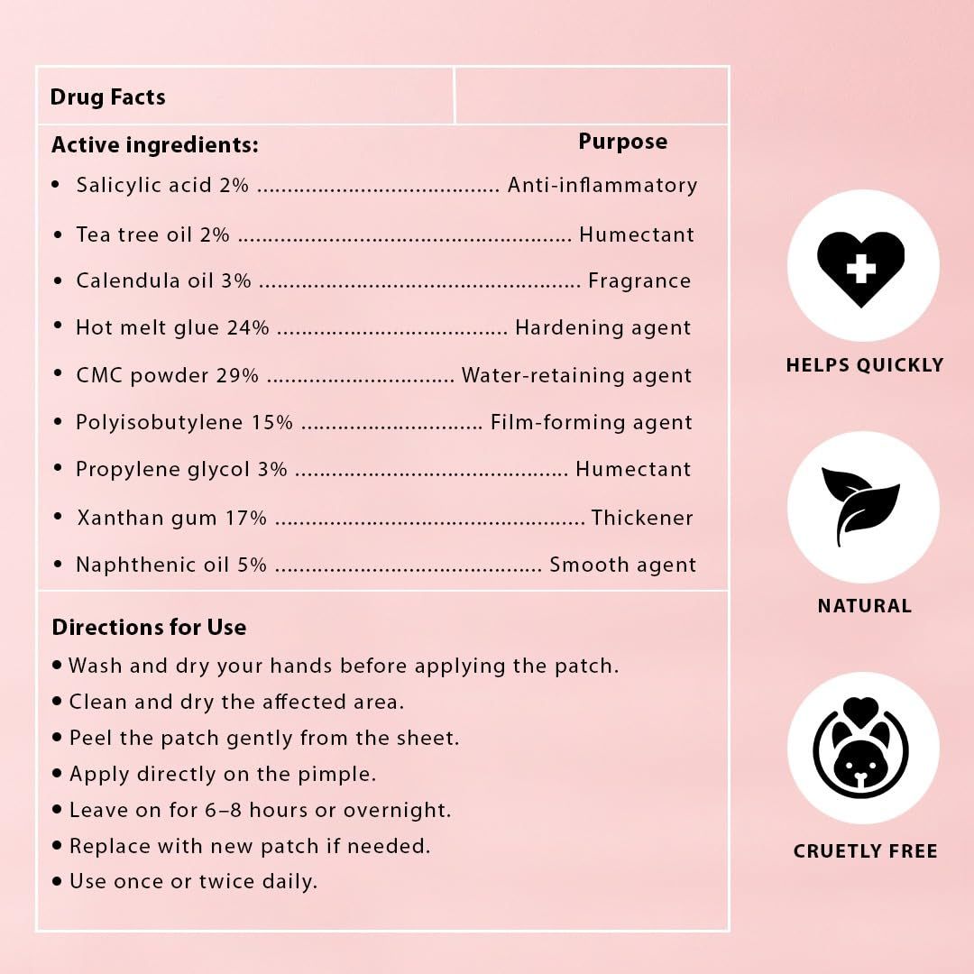 Salicylic Acid Pimple Patches (36 Pcs)