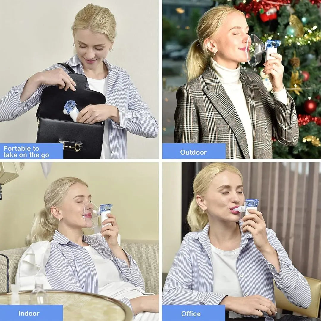 Portable Mesh Nebulizer for Adults and Kids