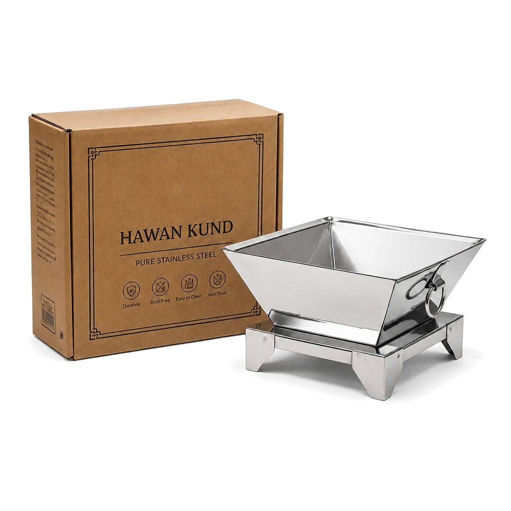 Stainless Steel Hawan Kund