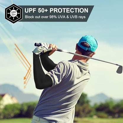 UV Sun Protection Arm Sleeves (set of 2)