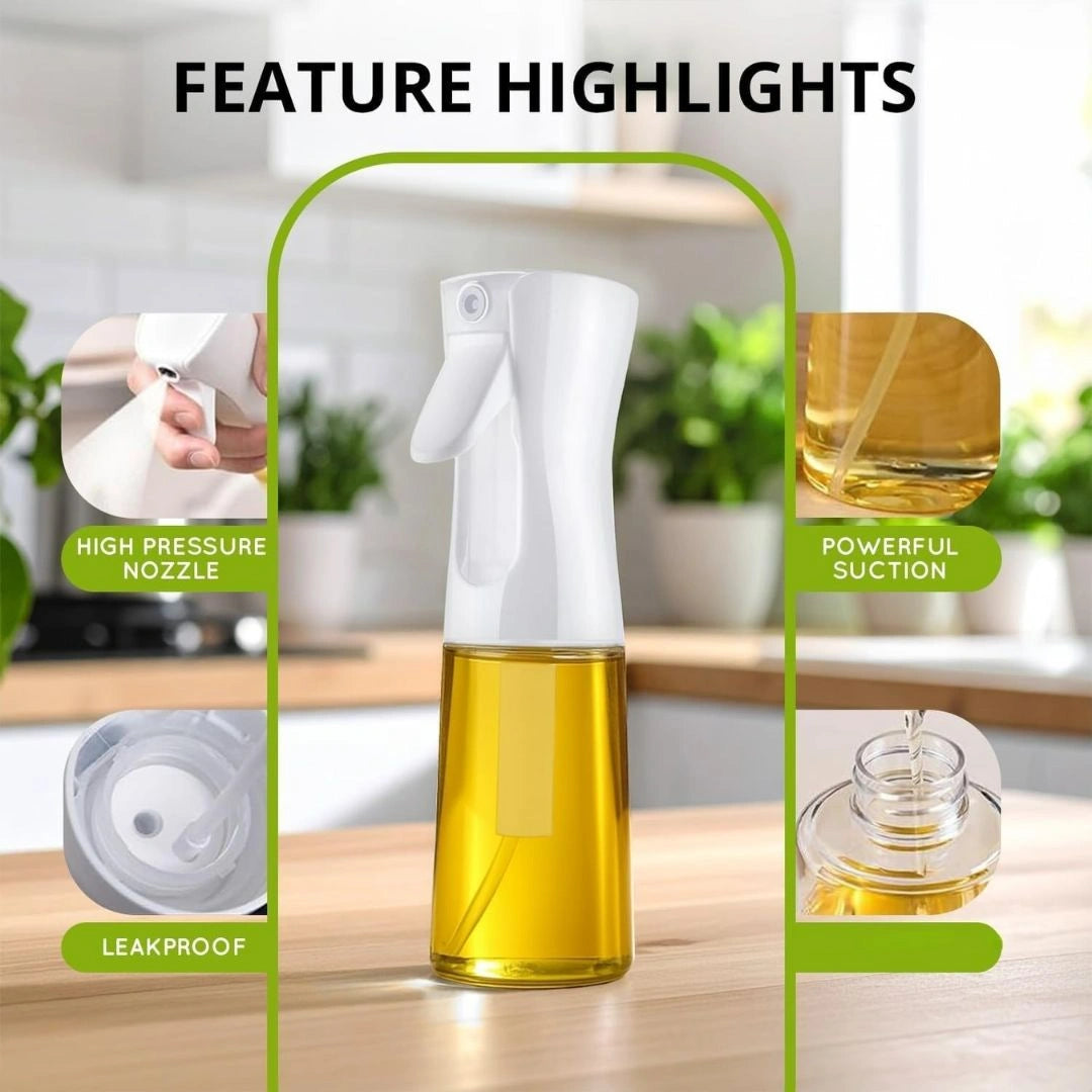 Glass Oil Sprayer Bottle for Kitchen