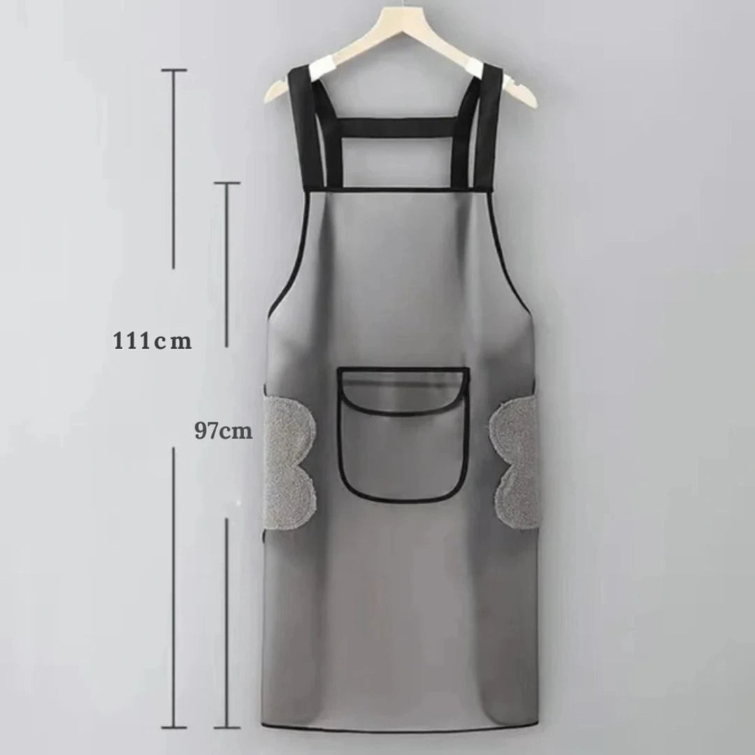 Transparent waterproof Kitchen Apron