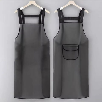 Transparent waterproof Kitchen Apron
