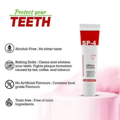 SP-4 Probiotic Brightening and cleaning toothpaste