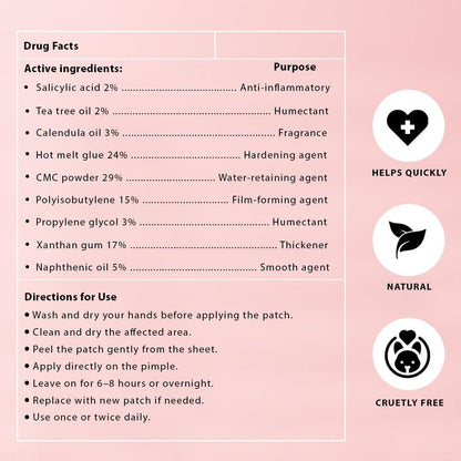 Salicylic Acid Pimple Patches (36 Pcs)