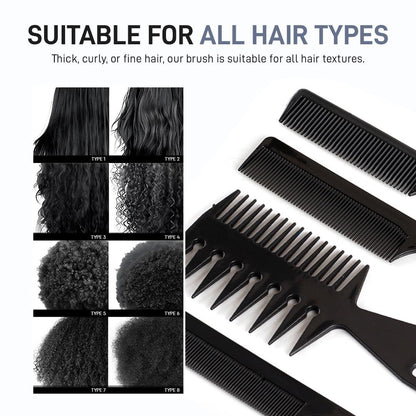 Professional 10-Piece Hair Styling Comb Set