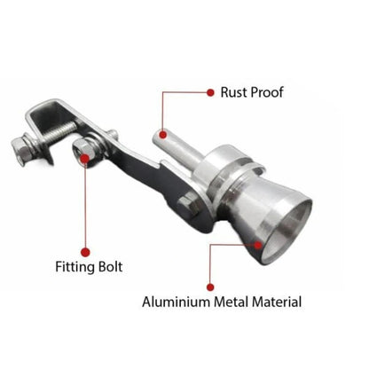 Turbo Sound Exhaust Muffler Whistle
