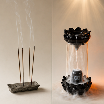 Shivling Dhoop Fountain | Incense Holder