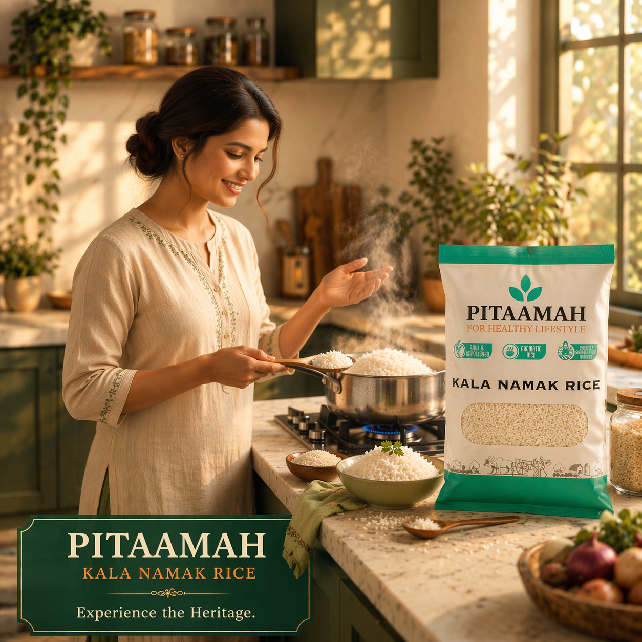 Kala Namak Rice