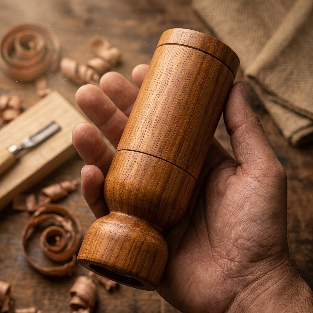 Weight Loss Glass - Body Detox Wooden Water Glass (100% Natural)