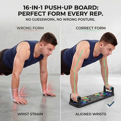 Multipurpose (15 in 1) function Push Up Board