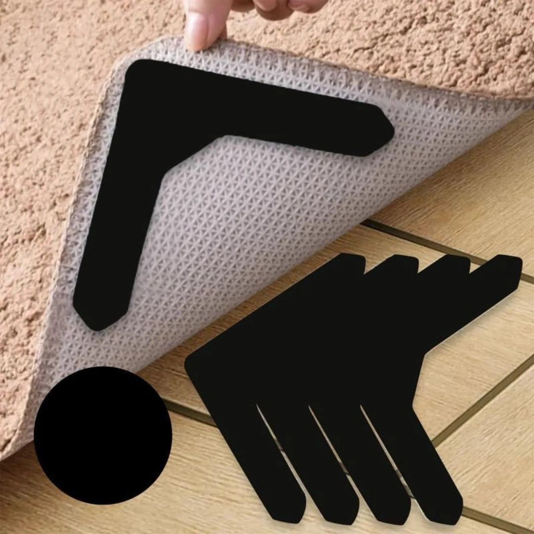 Anti Curling Carpet Tape(Set Of 4 Pcs)