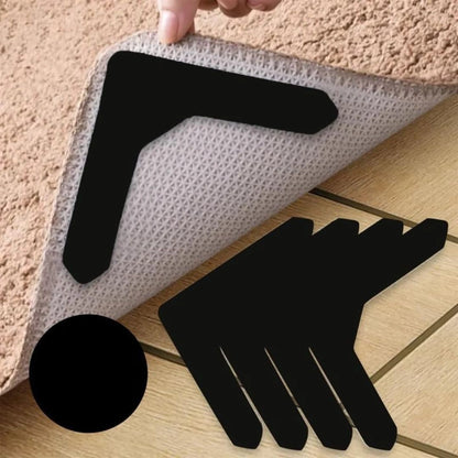 Anti Curling Carpet Tape(Set Of 4 Pcs)