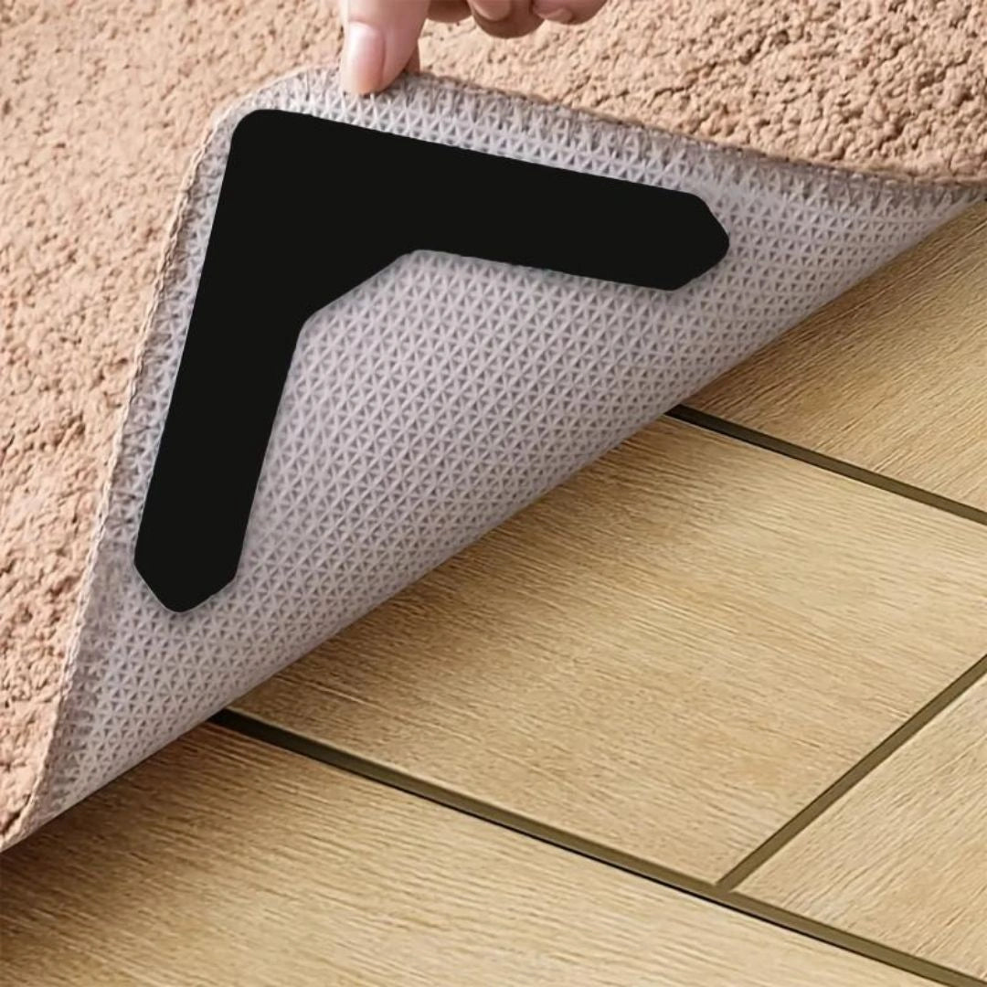 Anti Curling Carpet Tape(Set Of 4 Pcs)