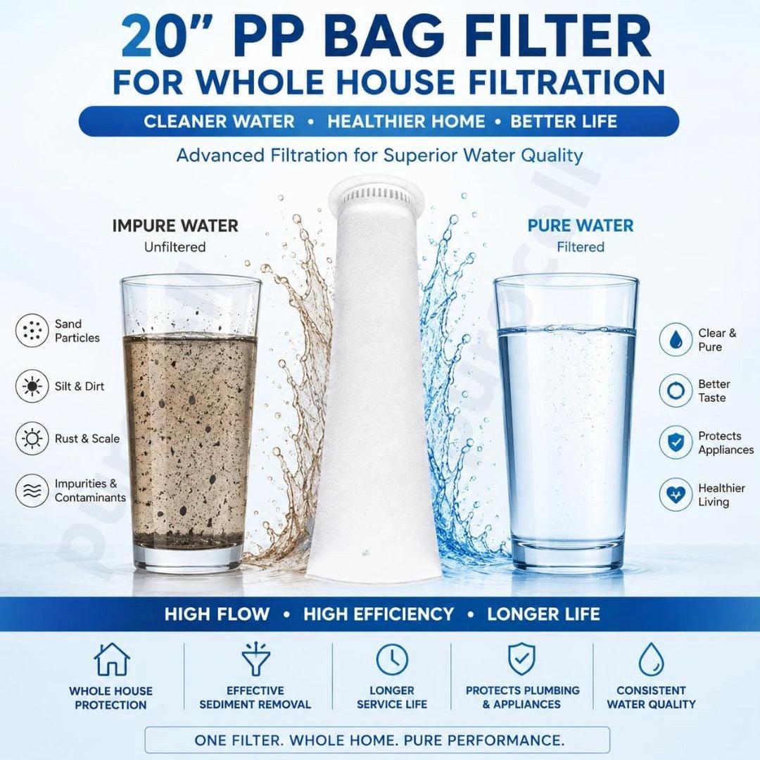 Bag Filter for Water Tank(Set Of 3 Pcs)
