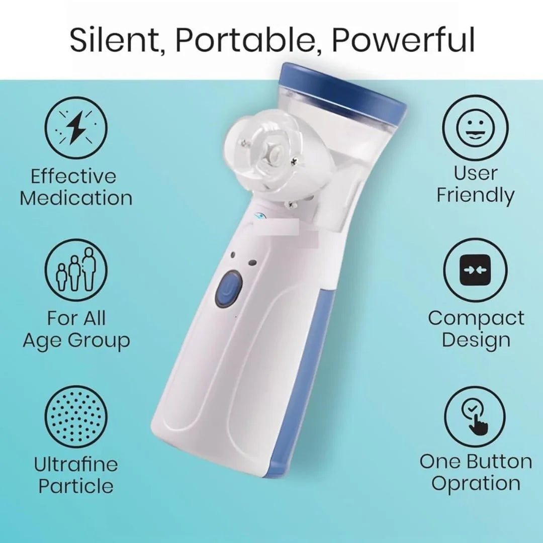 Portable Mesh Nebulizer for Adults and Kids