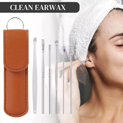 6 in 1 Ear Wax Removal Cleaning Tool for Adults & Kids