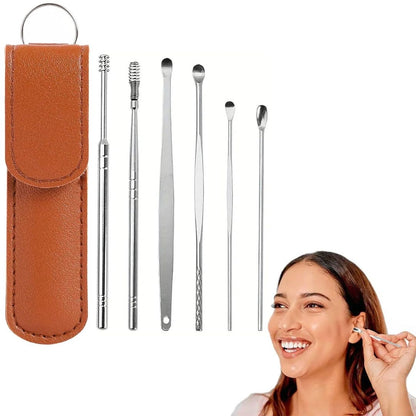 6 in 1 Ear Wax Removal Cleaning Tool for Adults & Kids