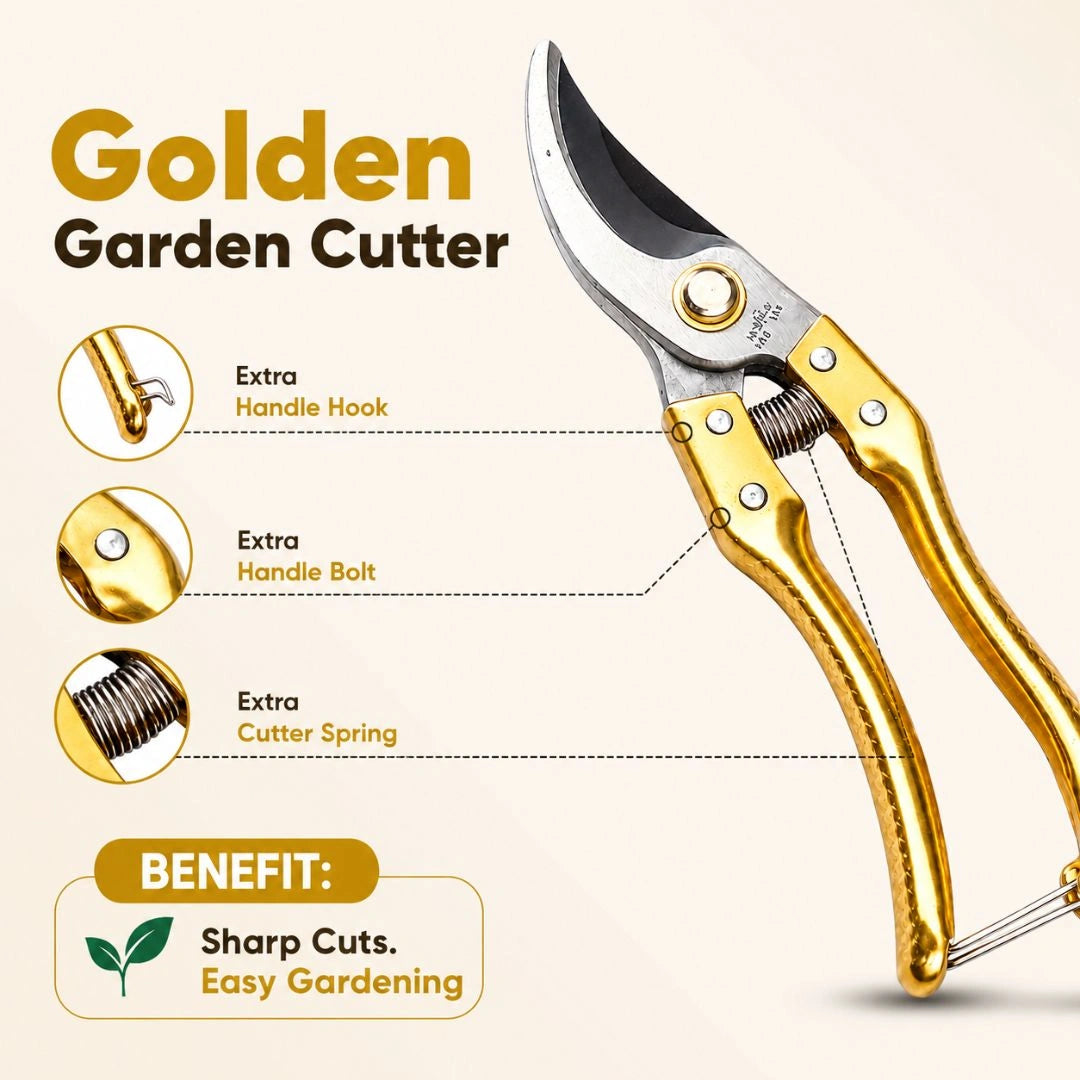 Premium Stainless Steel Blade Gardening Secateurs