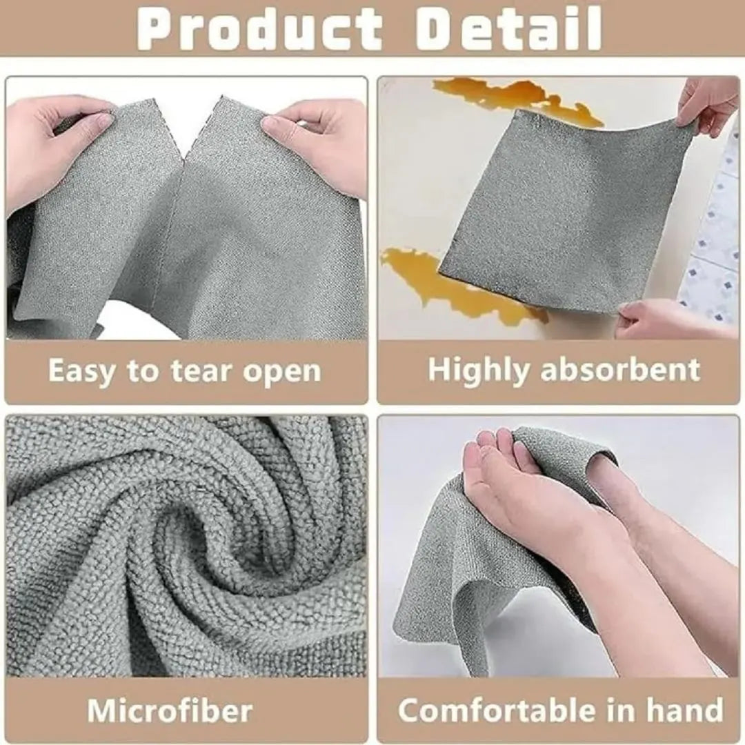 Microfiber Cleaning Cloth Roll