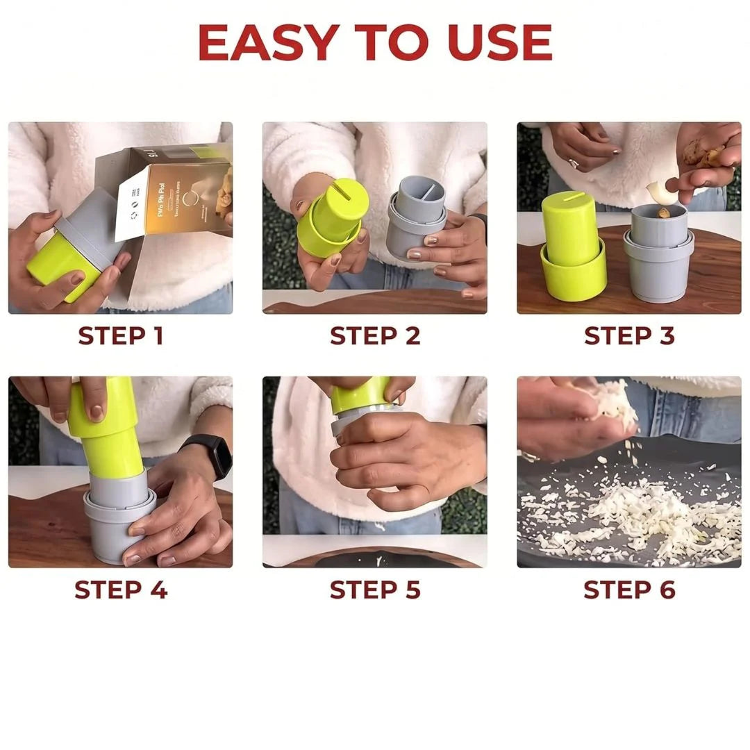 Manual Nut and Dry Fruit Grinder Slicer