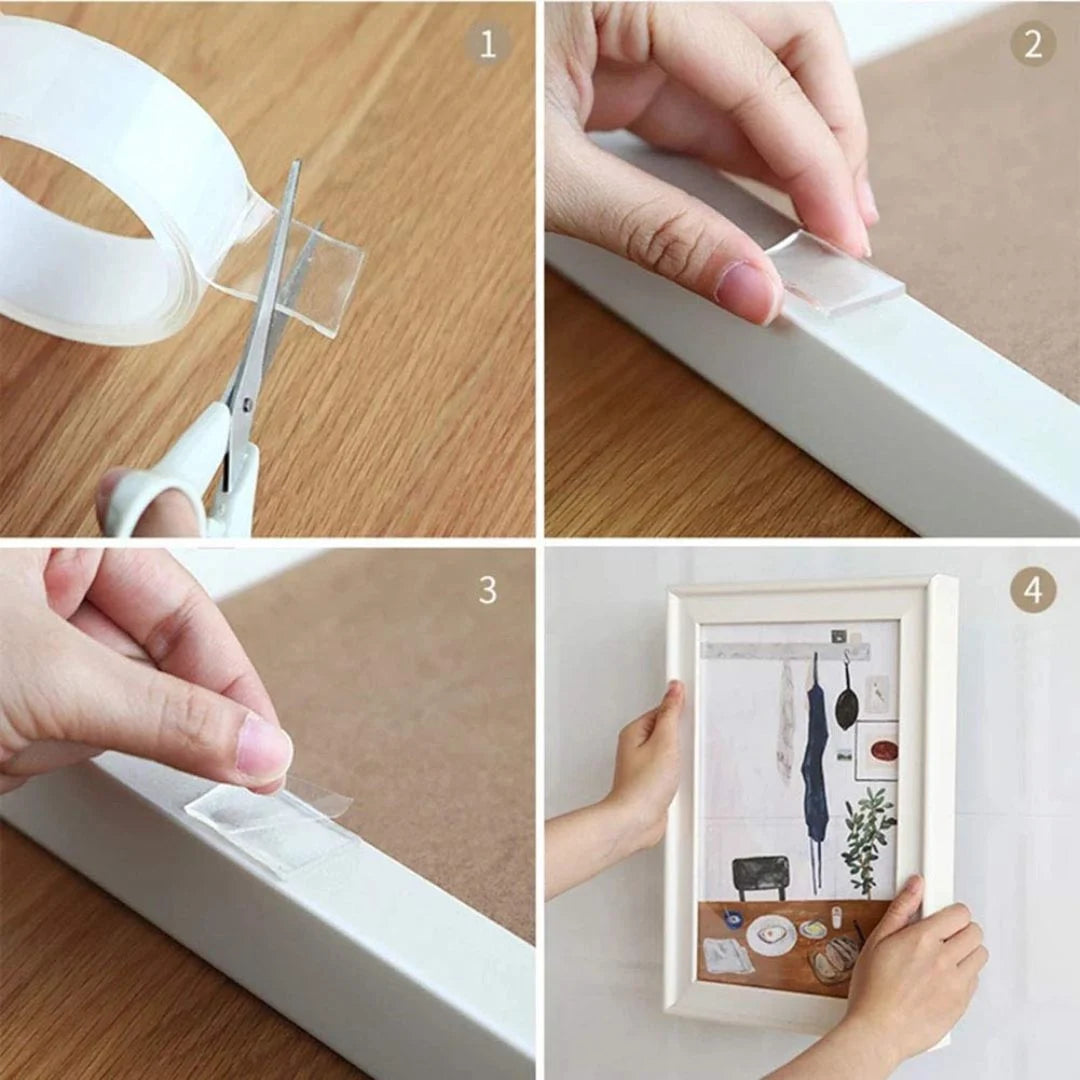 Clear Double Sided Wall Tape