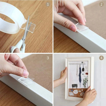 Clear Double Sided Wall Tape