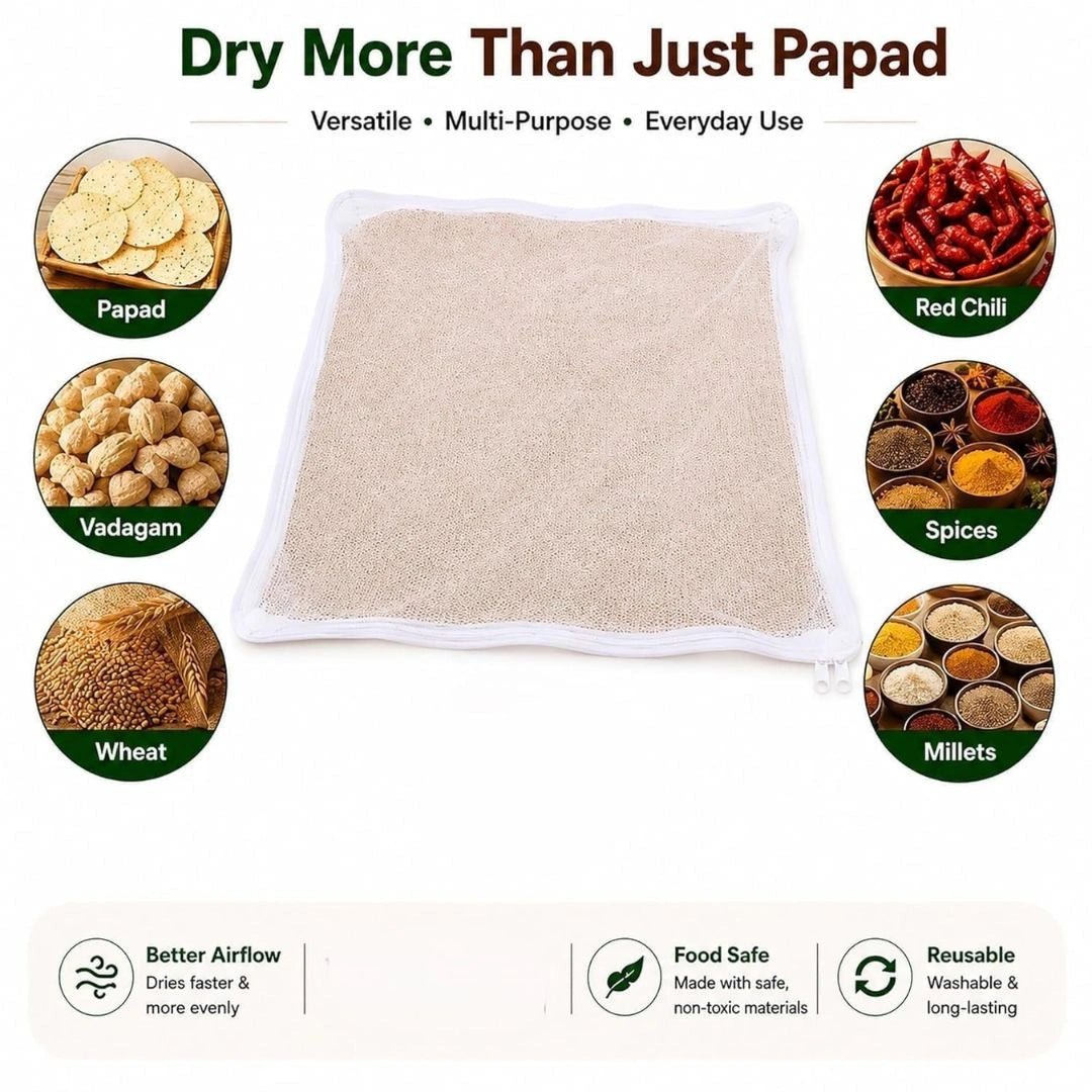 Food Drying Net with Zip
