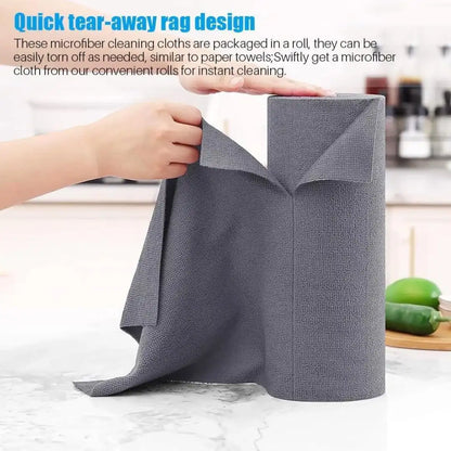 Microfiber Cleaning Cloth Roll
