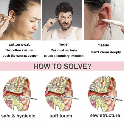 6 in 1 Ear Wax Removal Cleaning Tool for Adults & Kids