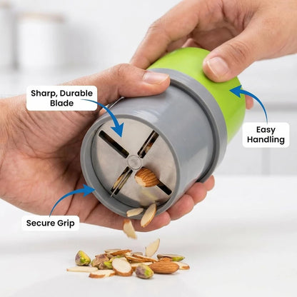 Manual Nut and Dry Fruit Grinder Slicer