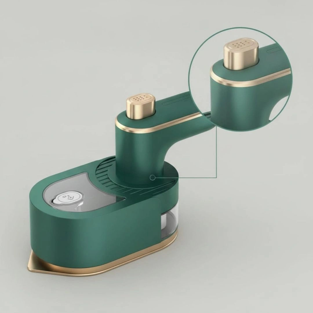 Portable Electric Iron with Rotating Head
