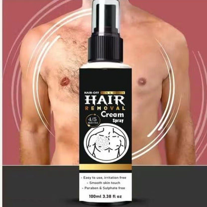 Hair-Off Hair Removal Spray for Men & Women