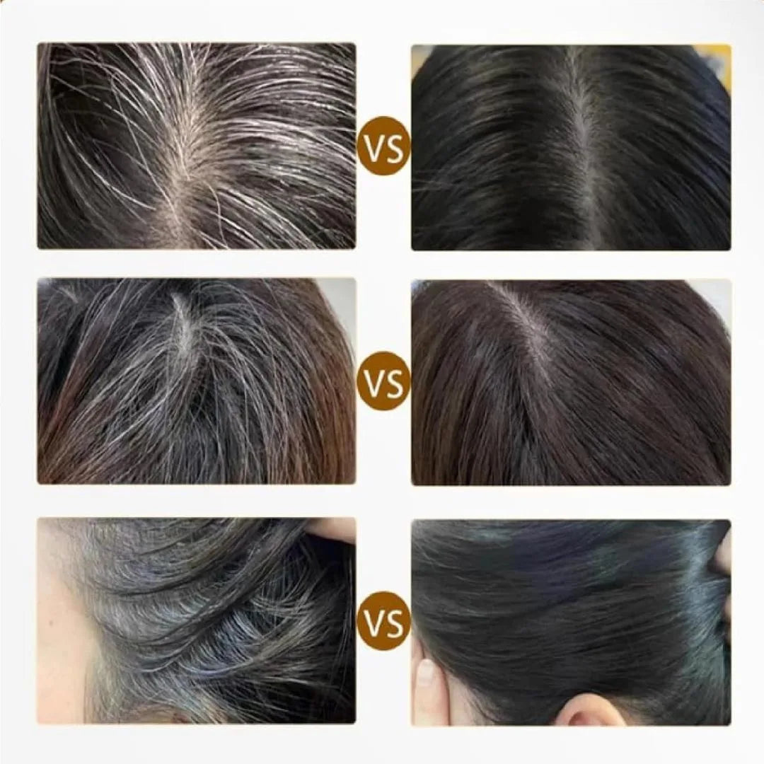 Hair colour holding up against water and sweat