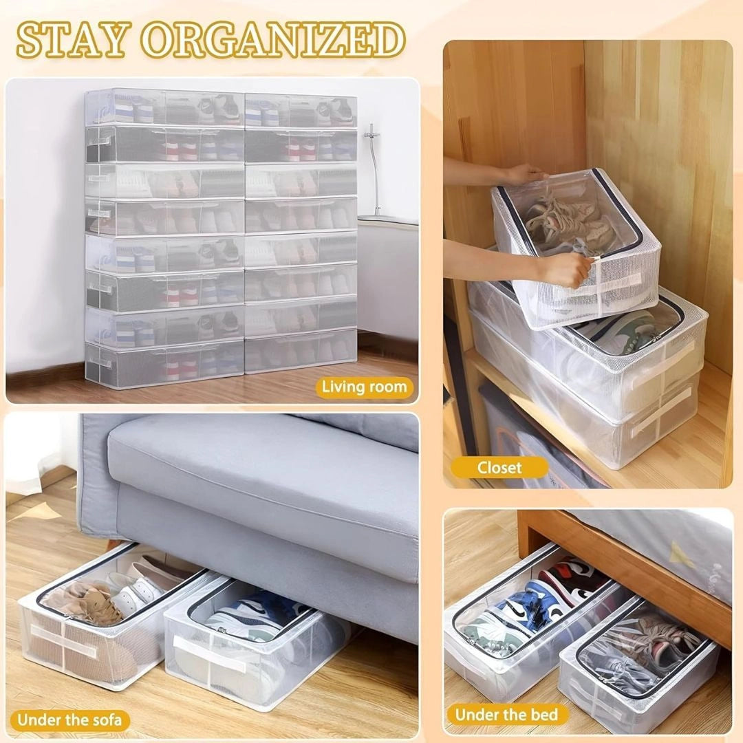 Shoe Storage Organizer Box for Closet