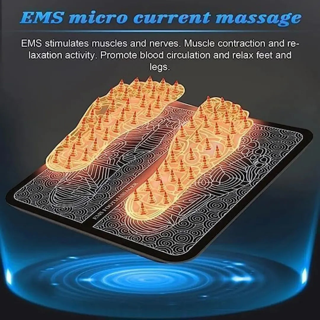 EMS Foot Massager Mat for Pain Relief