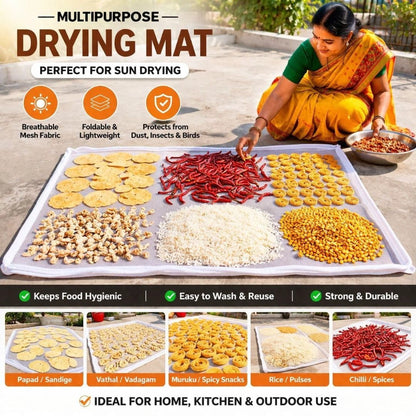 Food Drying Net with Zip