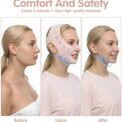 Reusable V Line Face Belt