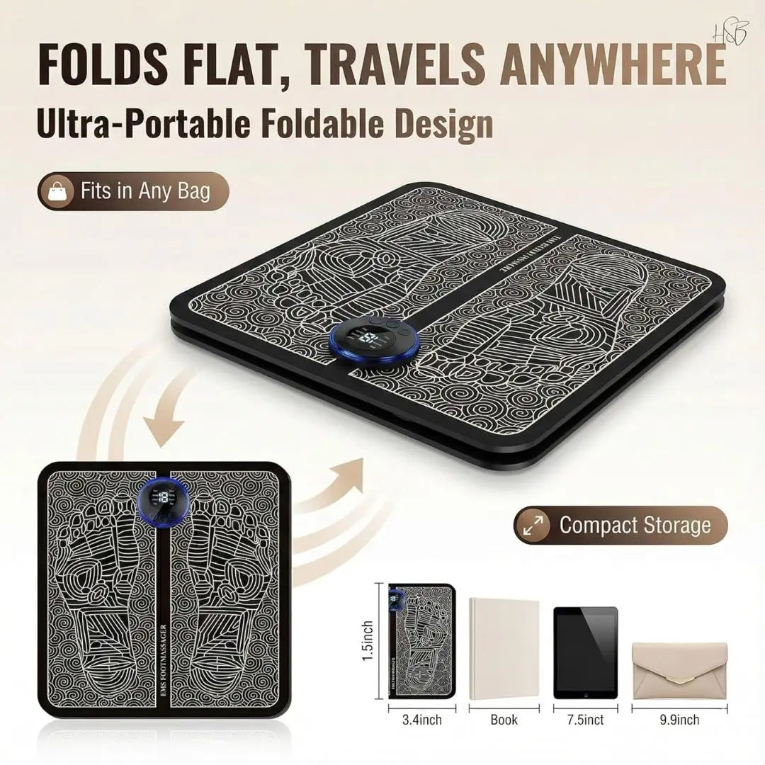 EMS Foot Massager Mat for Pain Relief