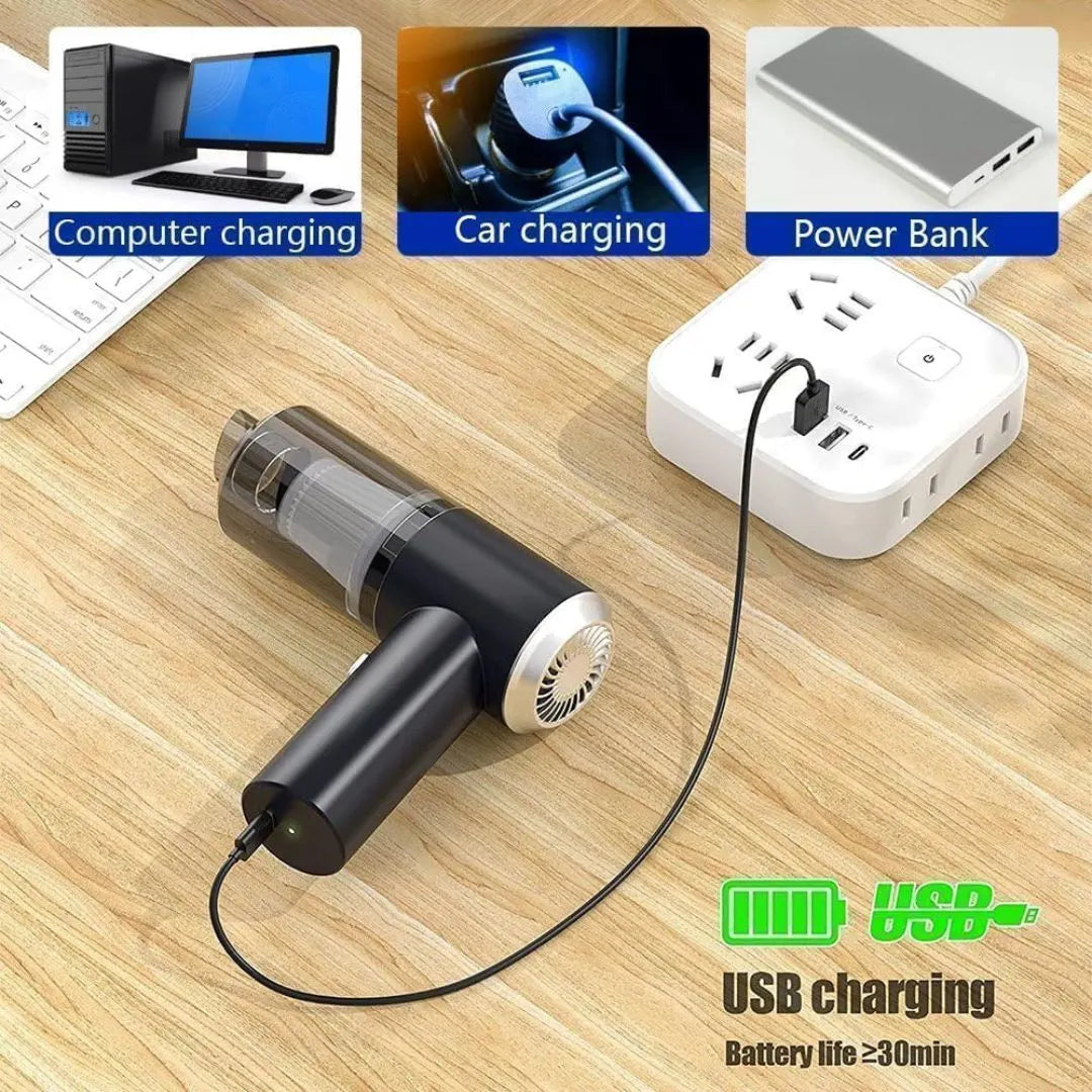Vacuum Cleaner for Home and Car with Blower
