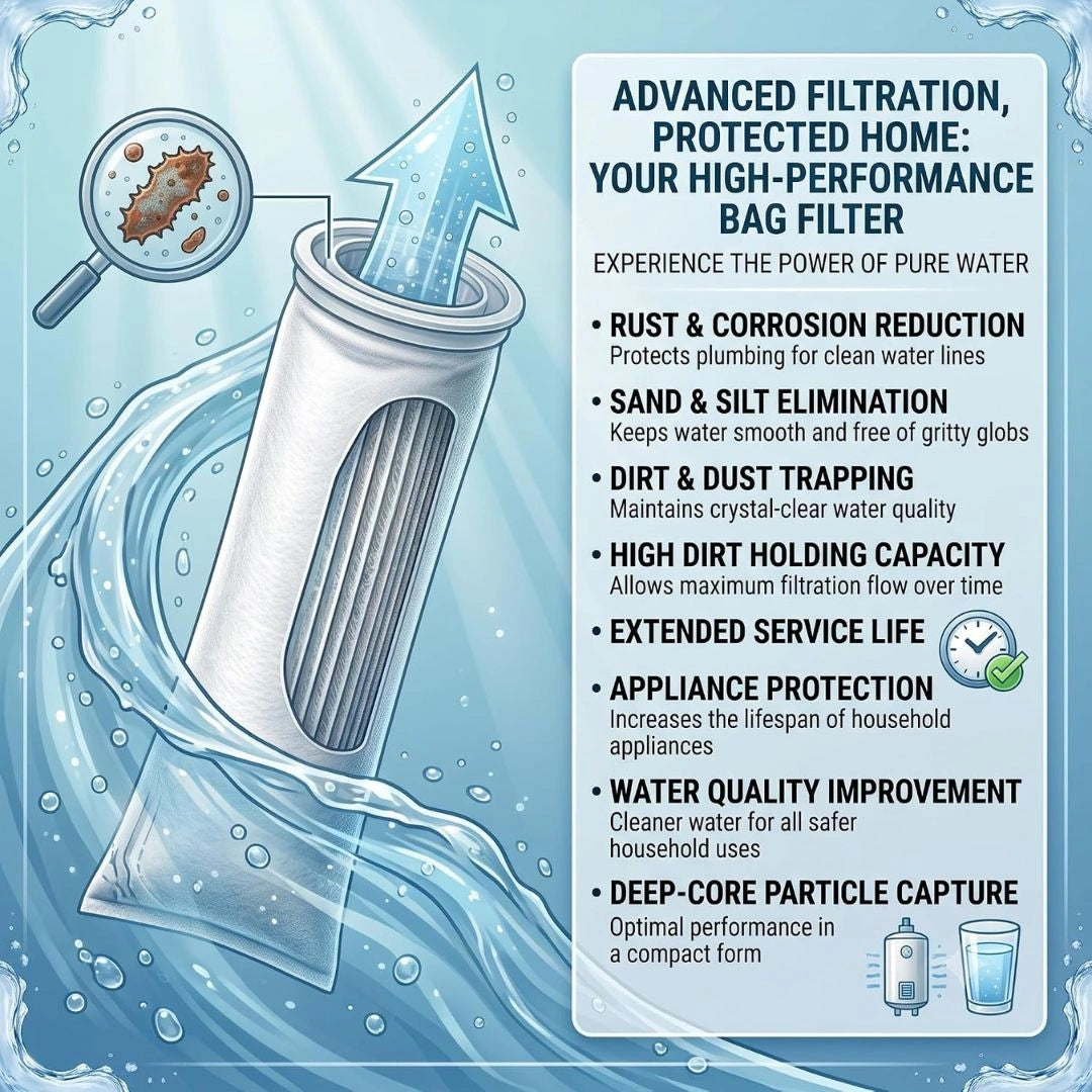 Bag Filter for Water Tank(Set Of 3 Pcs)