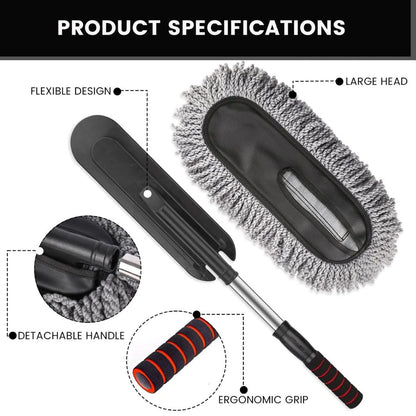 Soft Microfiber Car Duster Brush