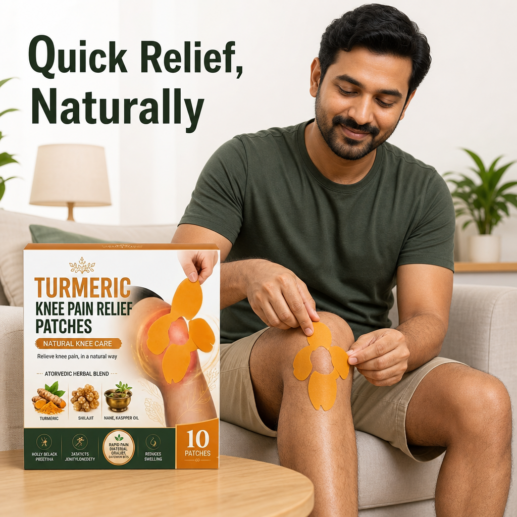 Turmeric Knee Pain Relief Patches(Buy 1 Get 1 Free)