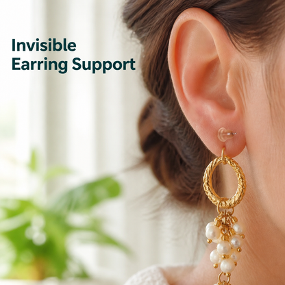 Invisible Earlobe Support Patches