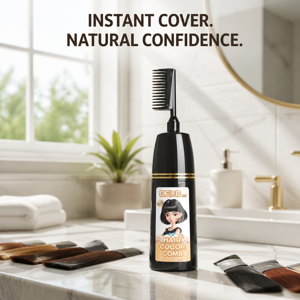Instant Hair Color Comb