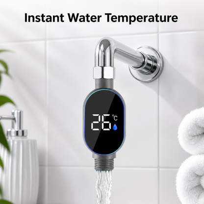 Digital LED Faucet Thermometer