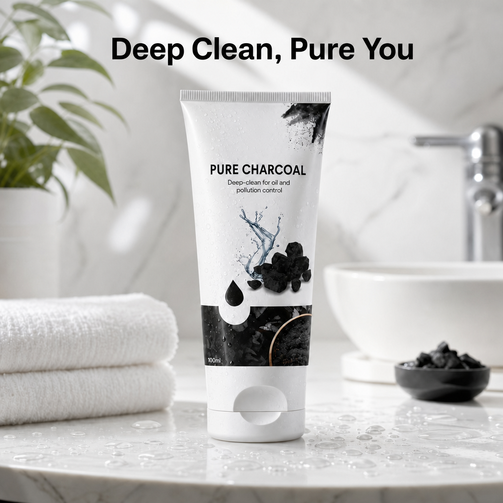 Pure Charcoal Face Wash