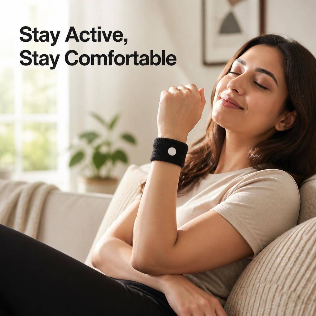 Anti-Nausea Acupressure Wristband(Buy 1 Get 1 Free)