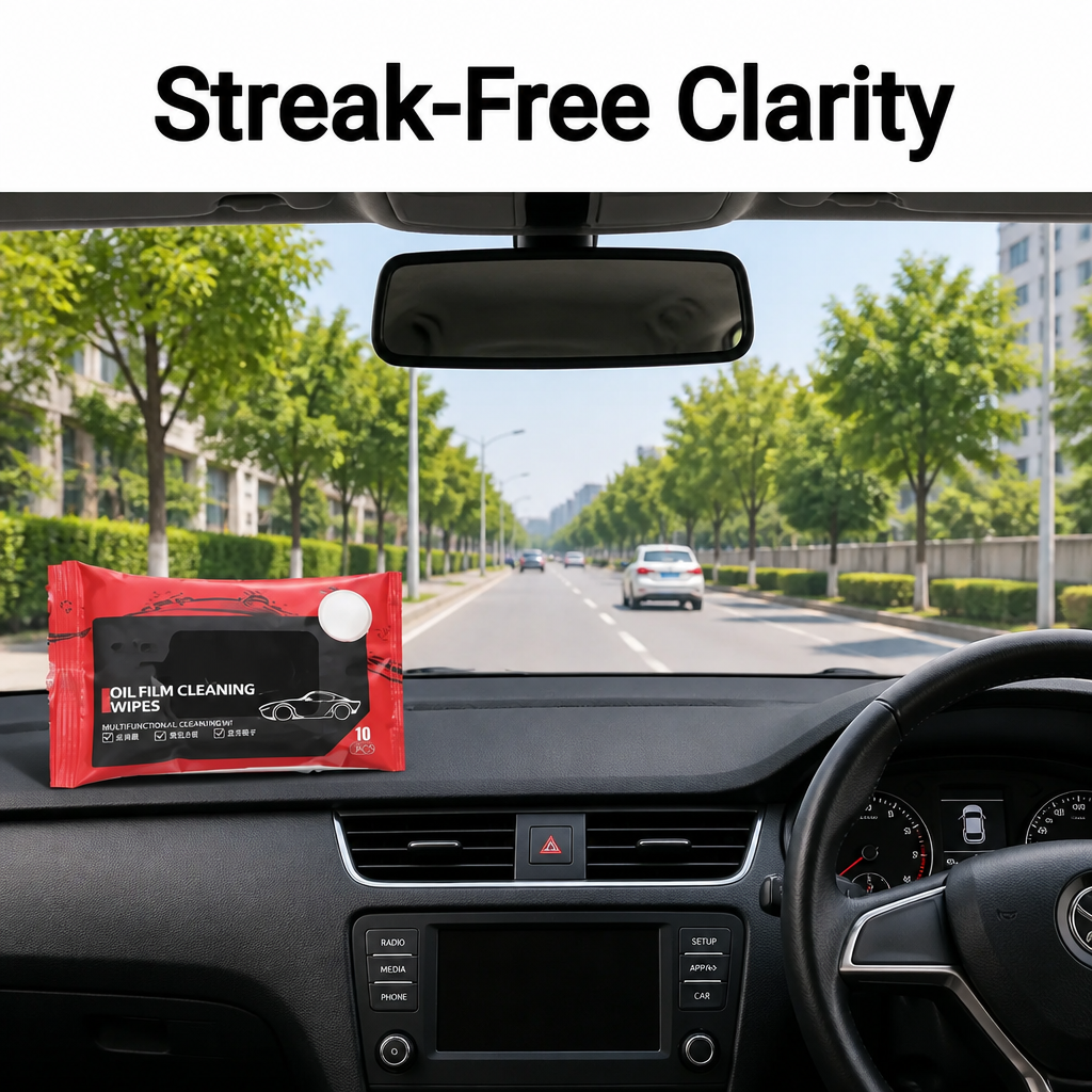 Car Glass Cleaning Wipes