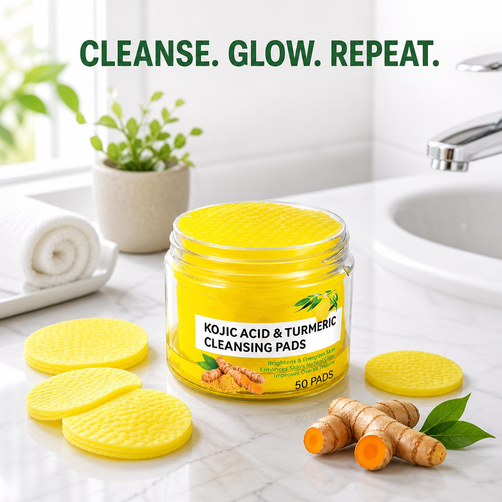 Kojic Acid & Turmeric Cleansing Pads